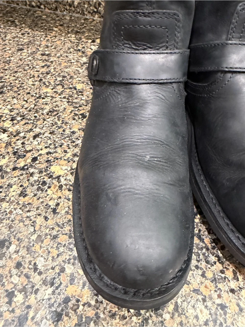 Harley Davidson, men’s harness boots size 9, medium